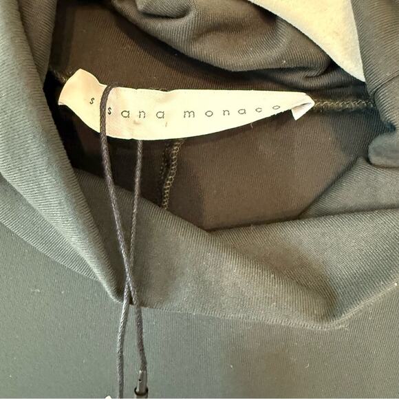 Susana Monaco Fit and Flare Mock Neck Dress - Picture 4 of 7